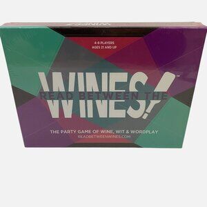 Read Between the Wines Party Game of Wine Wit and Wordplay by Uncorked Ages 21+
